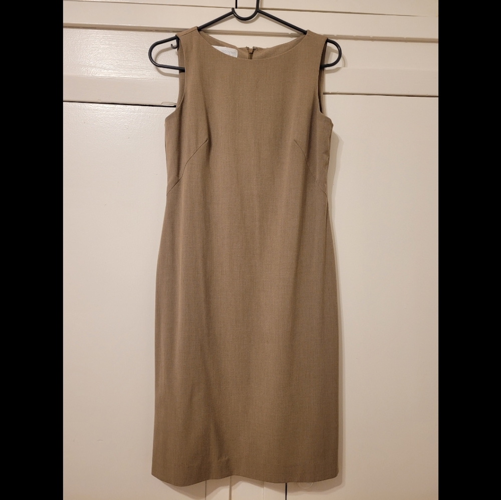 Tan Brown Dress